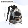 thumbnail image 2 of Fotbe Smiling Polar Bear Mochila Ligera Casual para Laptop para Hombres y Mujeres, Mochila Impermeable de Uso Diario, Mochila para Universidad, 2 of 6