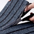 thumbnail image 4 of ZZkhGO Long Runner Shaggy Rug, Extra Thick Fluffy Foot Mat with Non-Slide Latex Backing, Soft High Pile Absorbent Carpet for Bathroom Laundry Room Hallway, Gray, 4 of 7