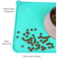 thumbnail image 3 of Bowl Pad Dog and Cat, Food Mat 47x30cm Green, 3 of 6