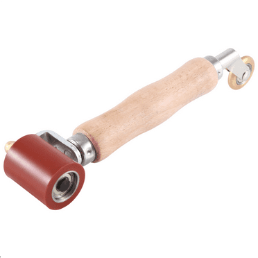 Seam Roller, 40mm Silicone Roller With 6mm Brass Detail Penny for PVC/EPDM Single Ply Roofing Tape A