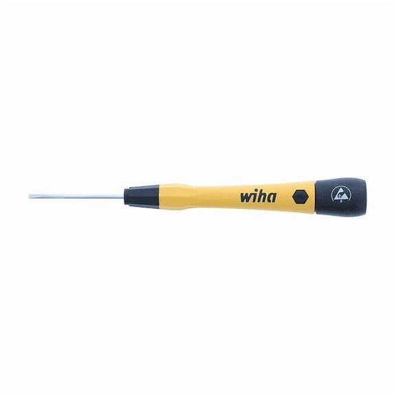 Wiha Precision Slotted Screwdriver, 2 mm 27274