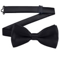 thumbnail image 2 of Delliss Boys' Adjustable Bow Stylish Solid Color Clip On Kids Bow Tie Accessories Shirt Tie, 2 of 6