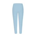 thumbnail image 4 of Outfmvch Yoga Pants Womens Fleece Pants Fleece Tights for Women Baggy Pants Athletic Leggings Womens Wide Leg Pants Fleece Lined Pants Women Light Blue L, 4 of 4