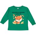 thumbnail image 3 of Inktastic Grandma and Grandpa Love Me- little fox Boys or Girls Long Sleeve Toddler T-Shirt, 3 of 5