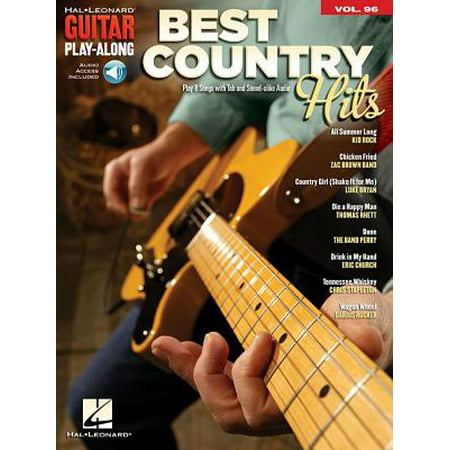 Best Country Hits : Guitar Play-Along Volume 96
