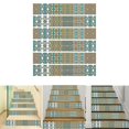 thumbnail image 2 of 6 uds., pegatinas para escaleras, suelo de azulejos, decoración de baño y cocina, pegatina de pared de Pvc impermeable, calcomanías para escaleras, papel tapiz artístico, 2 of 5