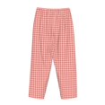 thumbnail image 5 of Balery Houndstooth With Red And White print Women's Pajama Pants,Ultra Lightweight Pjs,Lounge Pant-Medium, 5 of 9