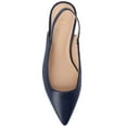 thumbnail image 5 of Journee Womens Paulina Kitten Heel Sling Back Pointed Toe Pumps, Widths Available, 5 of 9