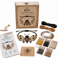 thumbnail image 2 of Bee Pattern Beaded Bracelet Kits, All-in-One DIY Jewelry Making Supplies, Step-by-Step Handicraft Sets, Creative Chenille Sticks Art Tools for Beginner Hobbyists Adult Craft Projects, 2 of 5