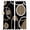 Brown, variant on Black Red Blackout Curtains for Bedroom/Living Room, Pinch Pleated Black Out Curtains, White Circle Geometric Abstract Texture Room Darkening Window Drapes with Hooks 2 Panels, 59"x70"