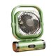 thumbnail image 3 of Ventilador de Camping al aire libre con ventilador de mesa ligero ventiladores personales rotación de 360  degree práctico ventilador portátil ventilador de Verde, 3 of 8