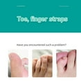 thumbnail image 3 of Toe Straightener, Hammer Toe Straightener Black  For Feet, 3 of 8