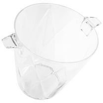 HEMOTON  Handheld Bucket Portable Ice Insulated LED Reusable Transparent