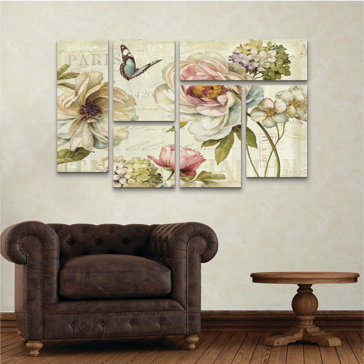Trademark Fine Art 'Marche de Fleurs IV' Canvas Art by Lisa Audit