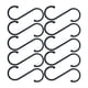 thumbnail image 2 of Monstrate 10 ganchos fáciles de colgar para colgar ganchos en S duraderos y convenientes ganchos en forma de S de alta resistencia ganchos en S Type3 NO3, 2 of 6