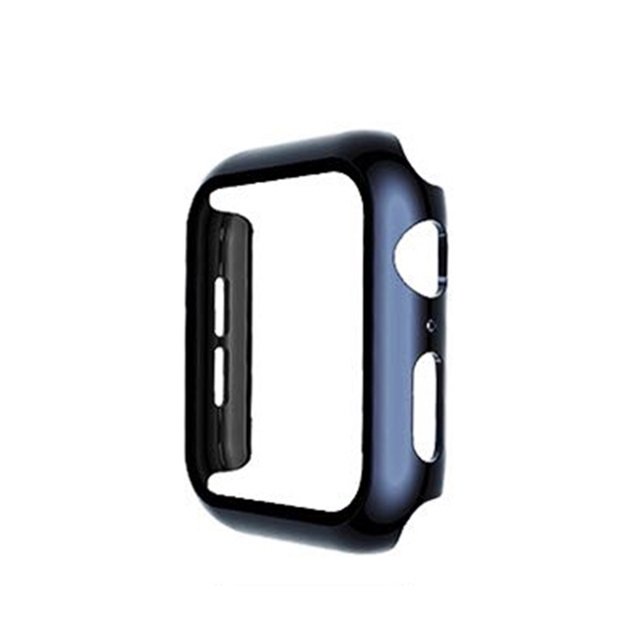 Vidrio templado + funda para Apple Watch 8 7 funda de teléfono 41mm 45mm 42mm 38mm pulsera protección parachoques funda para Apple Watch 40 44mm funda