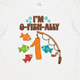 thumbnail image 4 of Inktastic I'm O-fish-ally One Fishing Birthday Boys or Girls Baby T-Shirt, 4 of 5