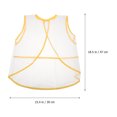thumbnail image 4 of Miangastore Exquisite Detail Painting Apron Yellow 1Pack 21.7In X 16.9In, 4 of 8
