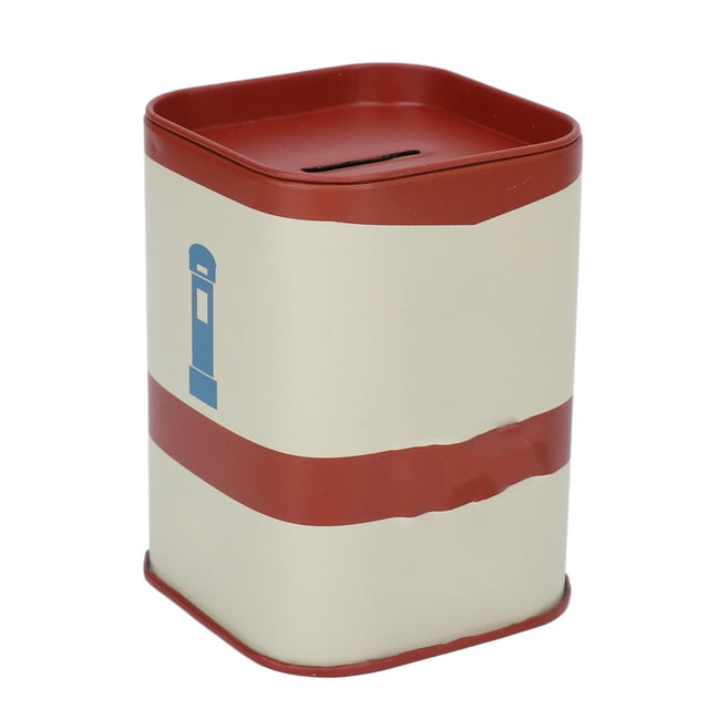 Boîte de Rangement pour Lames Tranchantes, Ouverture Supérieure, Couvercle Détachable, Grande Capacité pour Usage Domestique Rouge