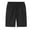 Black, variant on Mens Loose Fit Casual Shorts Lightweight Drawstring Elastic Waist Beach Travel Shorts with Pockets(Black,L)