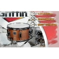 thumbnail image 5 of Griffin Snare Drum - Popcorn Soprano Firecracker 10" x 6" Poplar Wood Shell with Hickory PVC - Concert Percussion Musical Instrument with Drummers Key and Snare Strainer Beginner & Professional, 5 of 10