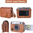 thumbnail image 3 of Fujifilm Mini EVO Case - Retro PU Leather Protective Case for Fuji Mini EVO Instant Camera - Removable Case, 3 of 5