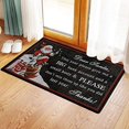 thumbnail image 5 of Santa Letter Christmas Door Mat Indoor Outdoor Entry Way Doormat for Front Door Patio Anti Slip Rubber Entrance Door Mats Xmas Holiday Decor, 5 of 7