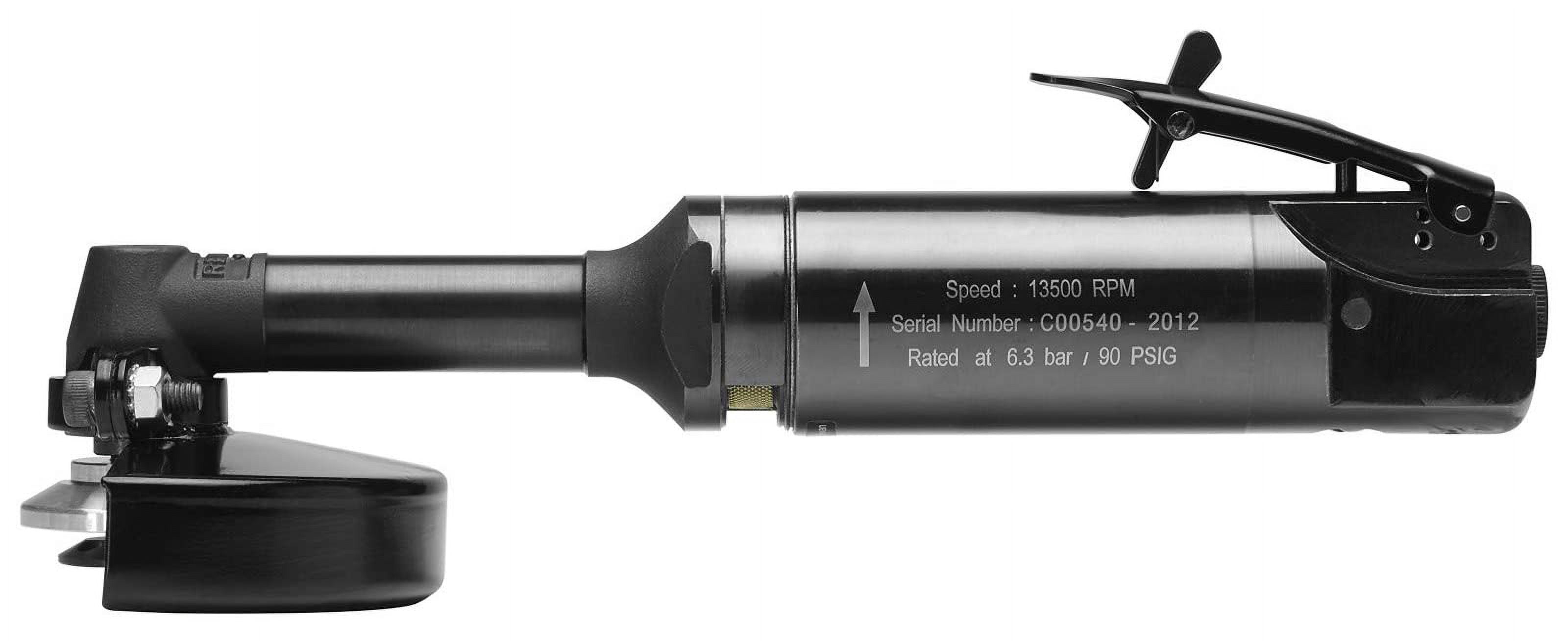 Chicago Pneumatic Extended Angle Grinder, 4 in Dia., 2.3" Extension - 1 EA (147-CP3040GASTIM)