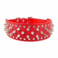 thumbnail image 2 of Dog Cat Collars with Bell and Buckle Soft Faux Leather and Adjustable for Girls Kitty, Puppy, Small Dogs, 2 of 6