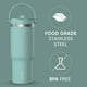 thumbnail image 3 of Vaso Hydrapeak Nomad de 950 ml con asa y tapa con pajita, acero inoxidable, 3 of 9