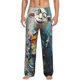thumbnail image 1 of Balery Whimsical Goat Artist Pantalones de pijama para hombre, pijama ultraligero, pantalón de descanso-3X-Large, 1 of 6