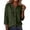 Army Green, variant on Stralyhd 3/4 Sleeve Tops for Women Summer Button Down Shirts Casual Dressy V Neck Top Loose Fit Vacation Henley Blouses Beige S