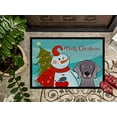 thumbnail image 3 of Carolines Treasures BB1851JMAT Snowman avec Weimaraner Tapis Intérieur & Extérieur - 24 x 36 Po., 3 of 3