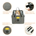 thumbnail image 6 of Threns Dog Car Seat with Mesh Window Oxford Cloth Dog Booster Seat with Storage Pocket Foldable Pet Car Seat for Travel Cat Dog,19.11", 6 of 9