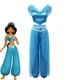 thumbnail image 1 of Vestido de princesa Jasmine para niña, disfraz de Aladdín, lámpara mágica, pantalones superiores de fantasía para fiesta de cumpleaños y Halloween Fivean unisex, 1 of 2