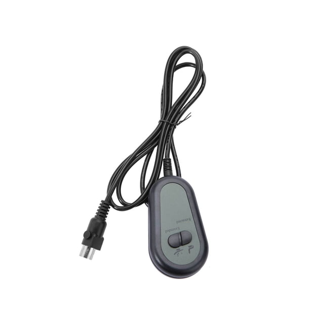 Sillón reclinable eléctrico con control remoto de 2 botones y interruptor manual