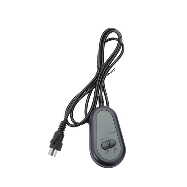 Sillón reclinable eléctrico con control remoto de 2 botones y interruptor manual