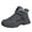 Dark Gray, variant on WEAIXIMIUNG Men's Hiking Boots Solid Color Winter Large Size Shoes Non Warm Walking Shoes Thick Outdoor Thermal Snow Boots for Mens