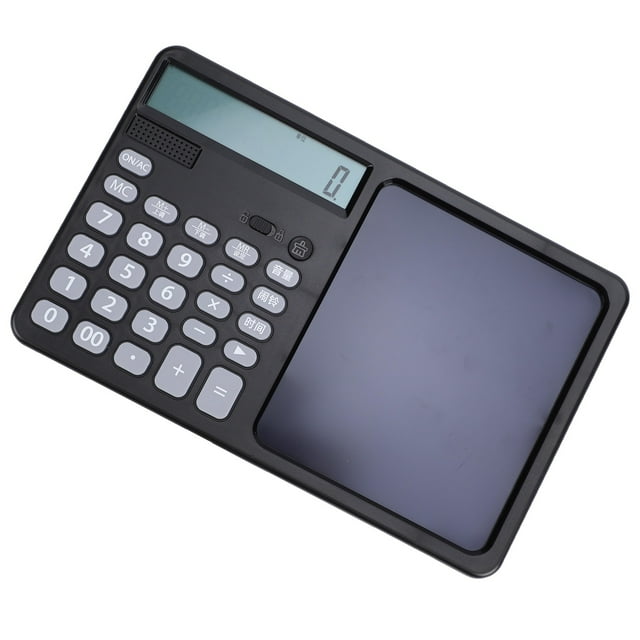 Calculadora De Escritorio Con Pantalla Grande Con Bloc De Escritura Borrable De 7 Pulgadas, Calculadora Gigante Con Pantalla Grande De 12 Dígitos, Calculadoras Con Pilas Para