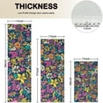 thumbnail image 4 of Pioneer Flower Floral Print Pattern Kitchen Rugs Sets Of 3,Kitchen Runner Rugs Non Skid Washable,Decorative Kitchen Floor Mats for Kitchen,Sink,Laundry,17"x30"+ 17"x47" + 17"x59", 4 of 6