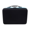 thumbnail image 1 of Milaget 120 Grid Essential Oil Carrying Case Dustproof Hard Shell Portable Organizer blue and black, 1 of 9