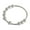 Silver, variant on Silver Anxiety Fidget Rings for Men & Women | Gold/Silver Thumb Rings with Spinning Beads | Stress Relief Jewelry Ideal for Any Occasion, Adjustable Size
