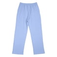 thumbnail image 2 of Favoffer Men Jogger Denim Pants Elastic Drawstring Stretch Side Pockets Tapered Leg Travel Walking Outdoor Daily Casual Full Length Trousers, 2 of 8