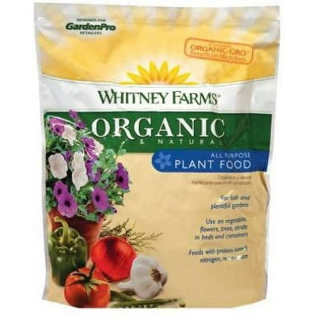 Scotts Organic & Natural All-Purpose Plant Food - Natural Fertilizer - 4 lbs
