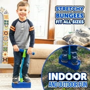 Waddle Foam Pogo Hopper, Kids Fun and Safe Pogo Stick for Toddlers, Ages 3 and up, Blue