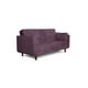 thumbnail image 5 of Sofá Cama con Portavasos de Velvet Morado con Tecnología Beehive Airflex FoamModelo Rocco, 5 of 9