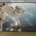 thumbnail image 6 of Ambesonne Nebula Place Mats Set of 4, NASA Astronaut Space, Standard Size, Blue Beige, 6 of 6