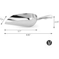 thumbnail image 2 of Cuchara utilitaria TUNC Para harina de hielo aluminio fundido 12 onzas plateada, 2 of 5