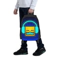 thumbnail image 6 of Lsque Geometry Dash Backpack for Men and Women - Durable 600D Oxford Cloth -Large Capacity, Water-Resistant School, Travel, and Hiking Bag, 6 of 7
