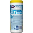 thumbnail image 2 of Clorox Disinfecting Wipes, Cleans and Sanitizes, Lemon Fresh, 35 Count, 2 of 5